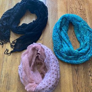 Three Neck Scarves